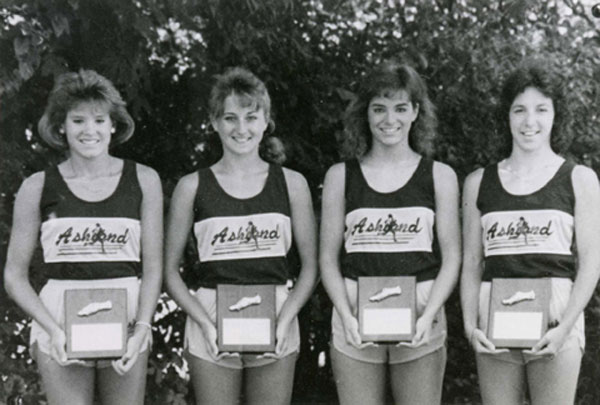 1986 Girls Track State Champs 4 by 100 Relay 